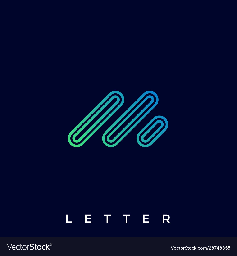 Abstract rectangle template