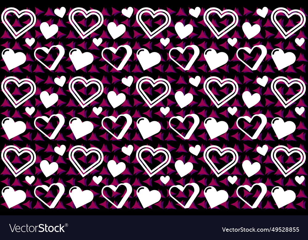 Heart pattern background