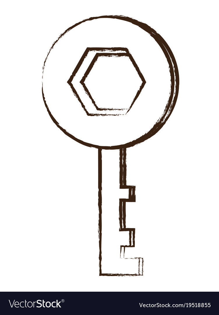 Old key icon image