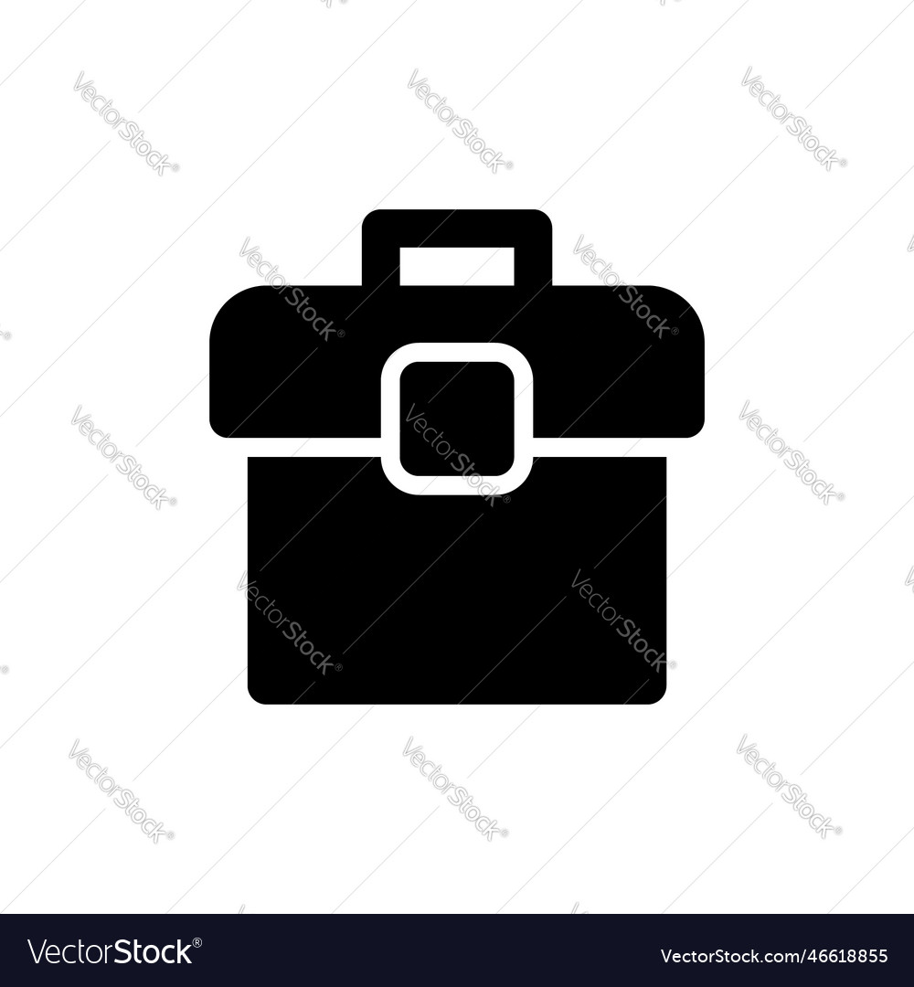 Tools box icon concept web buttons glyph design vector image Tools box icon concept web buttons glyph design