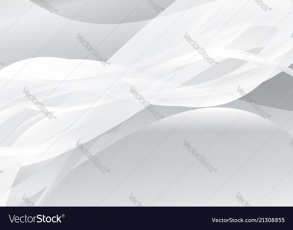 White color abstract wave background