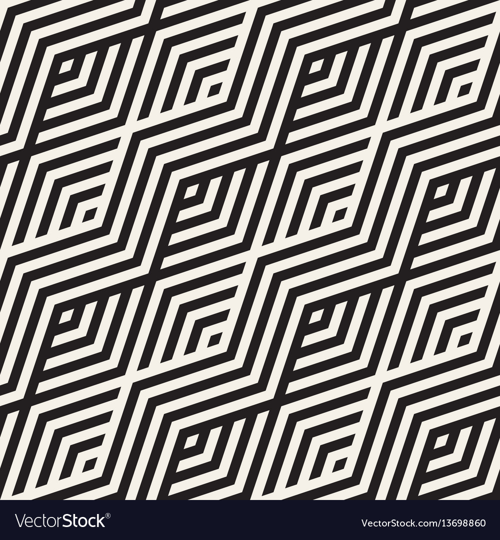 Abstract zigzag parallel stripes seamless