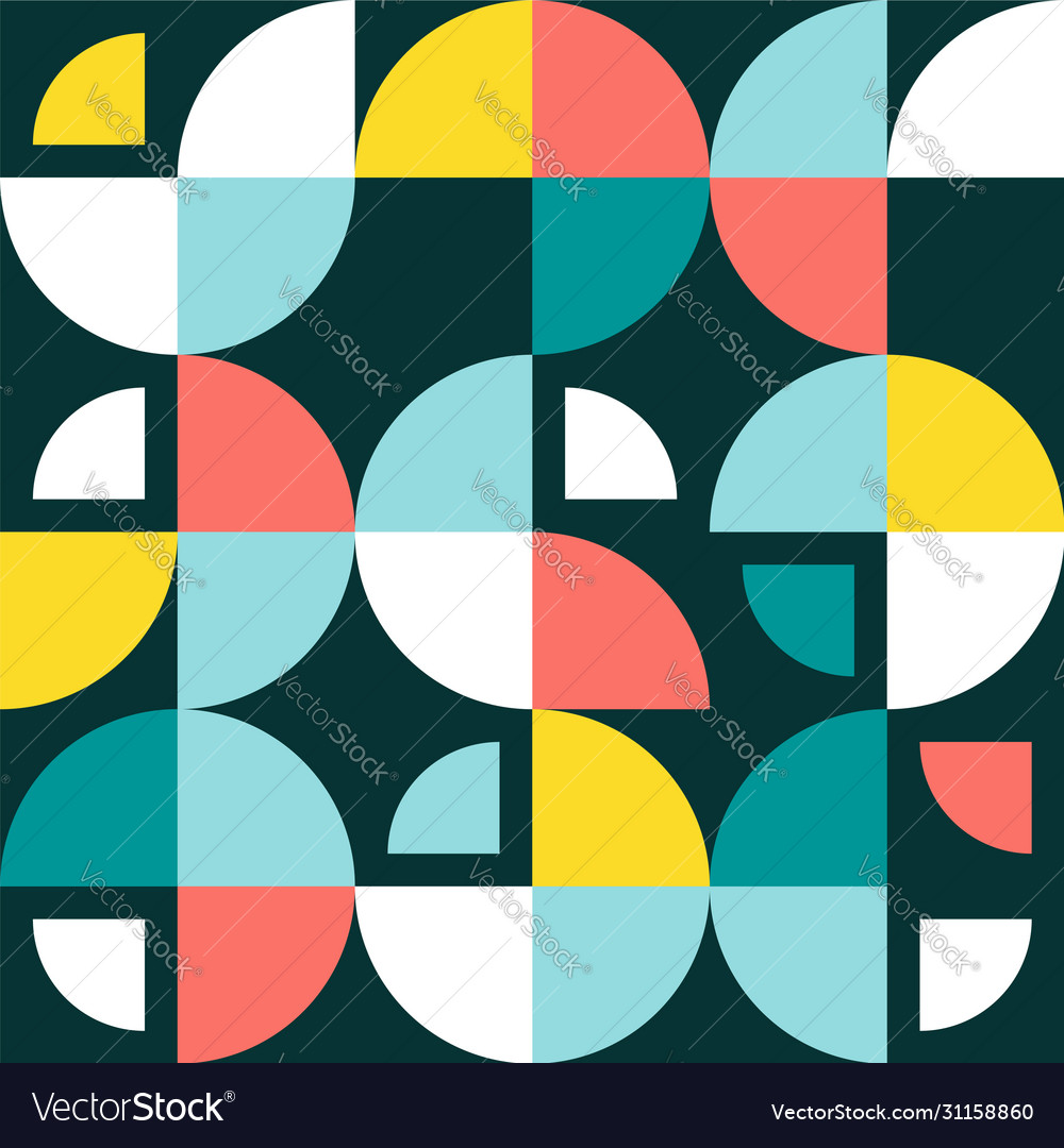Memphis simple background from round shapes swiss vector image Memphis simple background from round shapes swiss