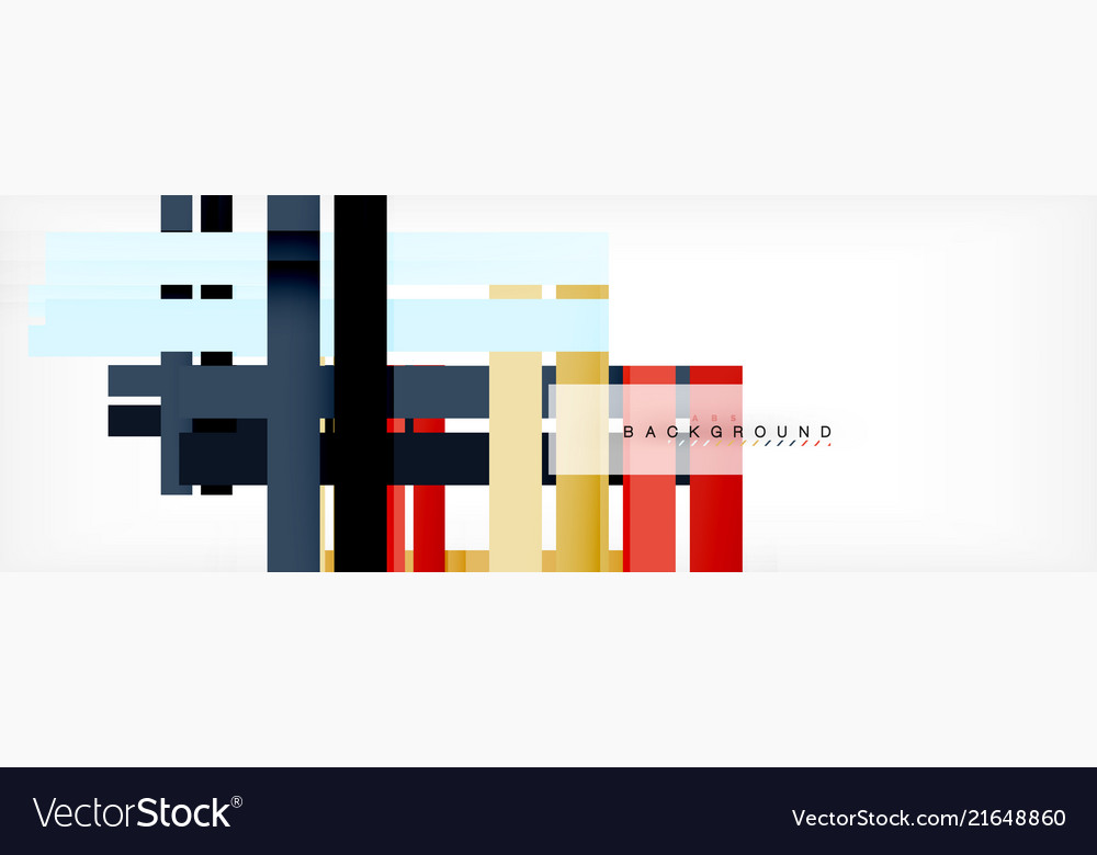 Minimal line design abstract background vector image Minimal line design abstract background