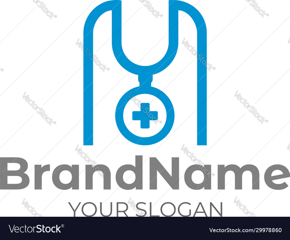 My Doctor Care Logo Design Royalty Free Vector Image