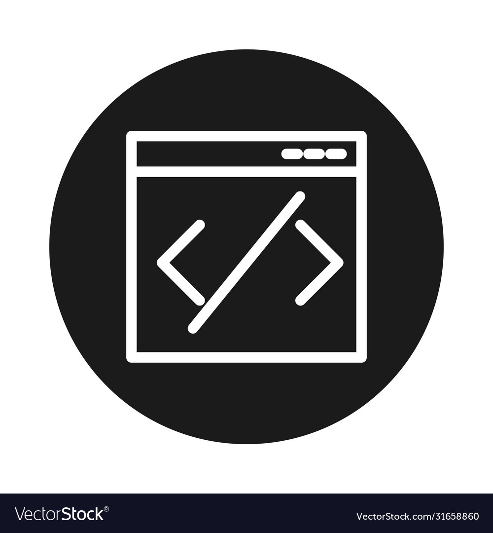 Programming code optimization concept website vector image Programming code optimization concept website
