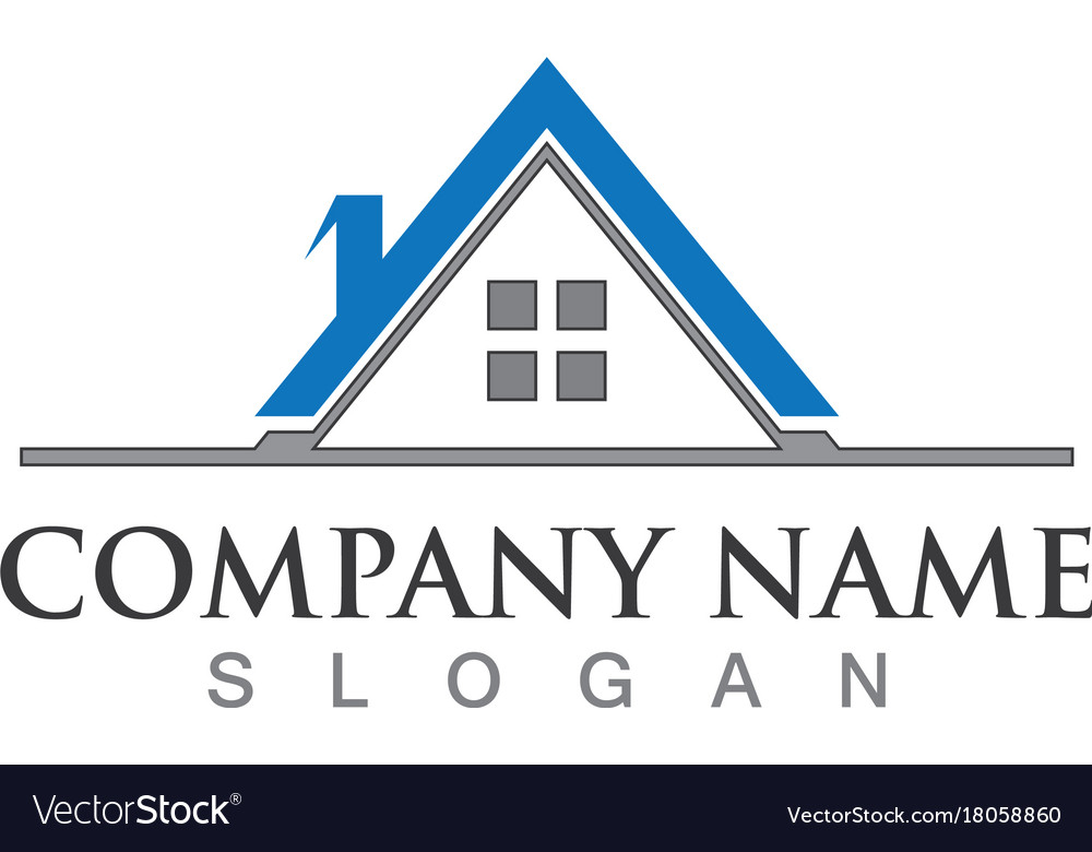 Real estate and home buildings logo icons template