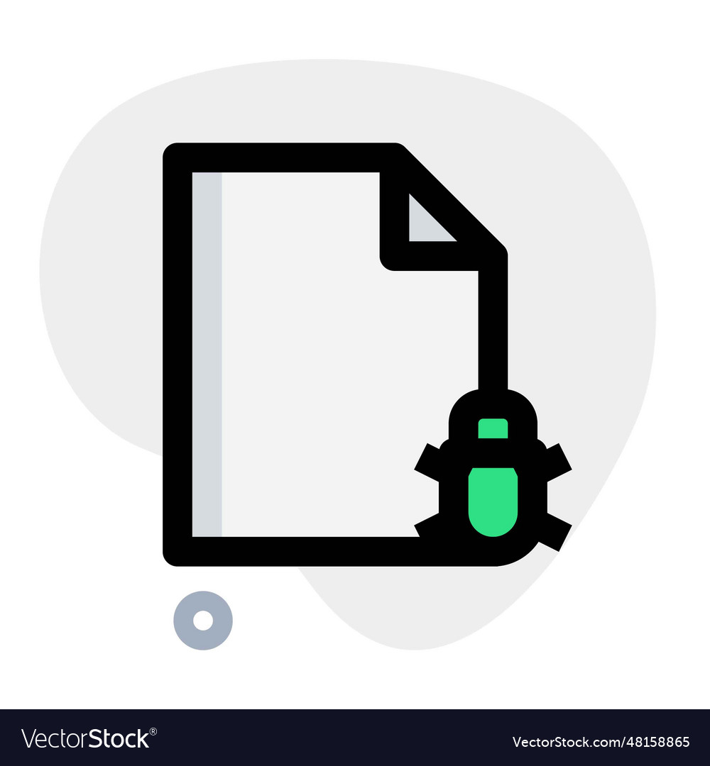Bug identifies in text document