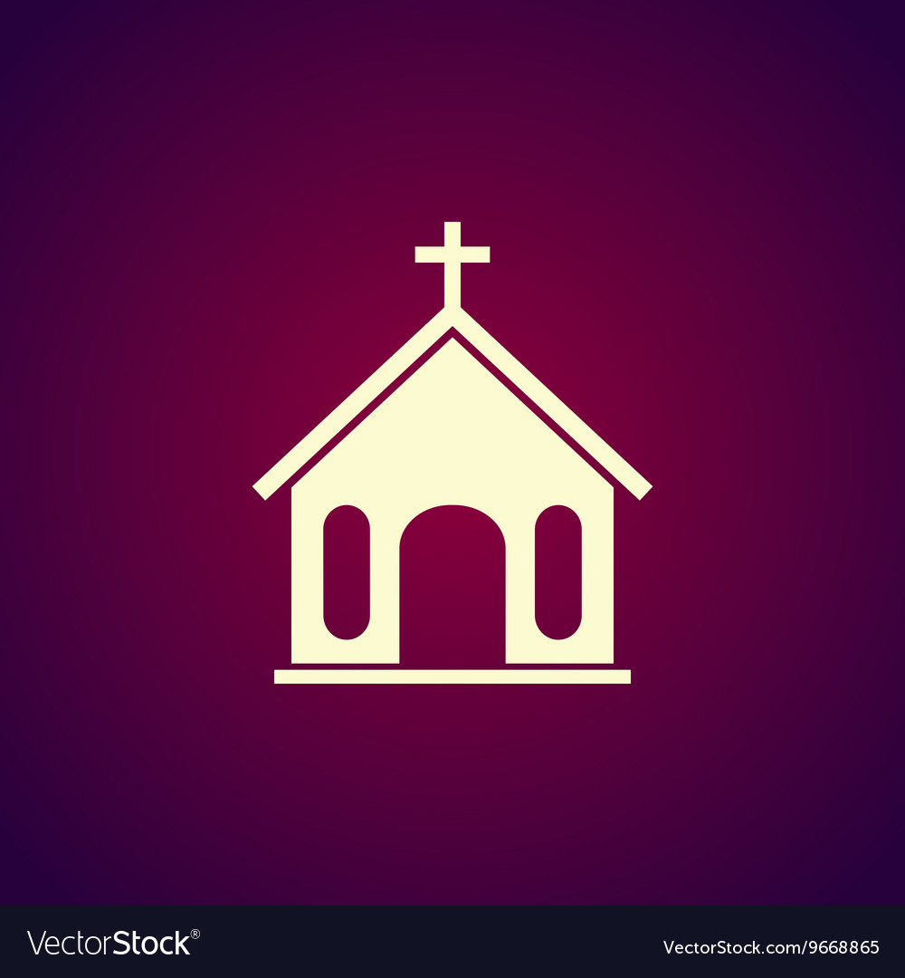 Church icon Royalty Free Vector Image - VectorStock