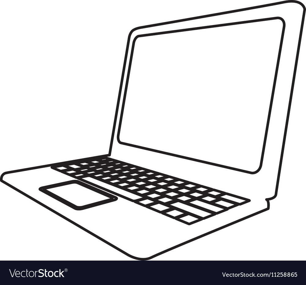 Laptop computer icon image