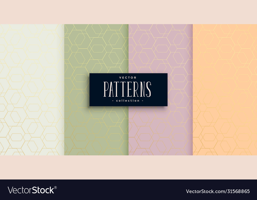 Minimal Hexagonal Patterns