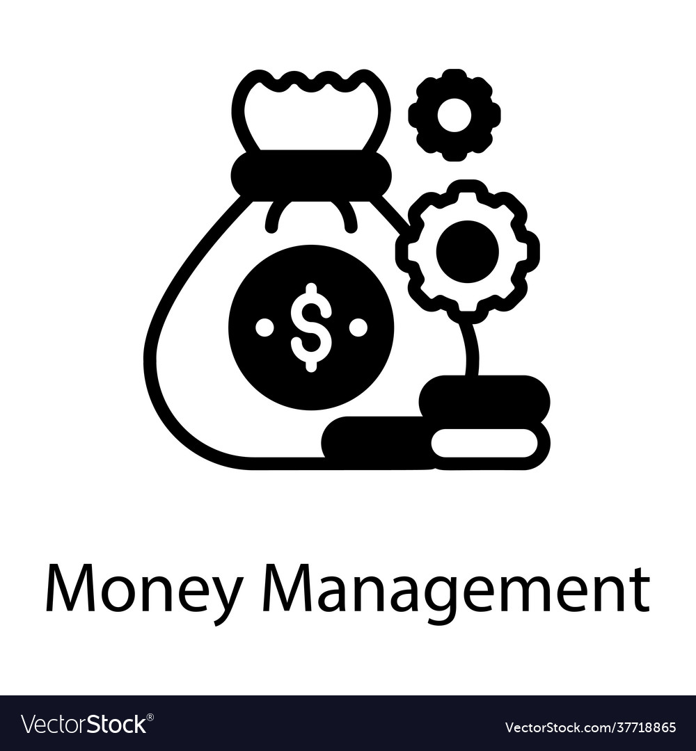 Money management Royalty Free Vector Image - VectorStock