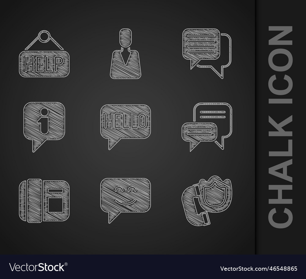 Set hello in different languages smile face vector image Set hello in different languages smile face