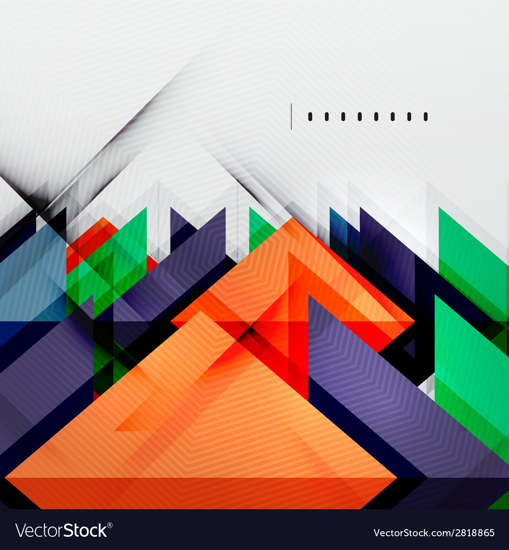 Squares and shadows - tech abstract background