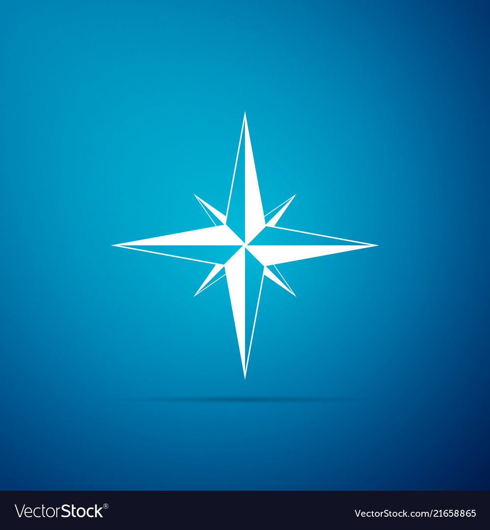 Wind Rose Navigation Icon