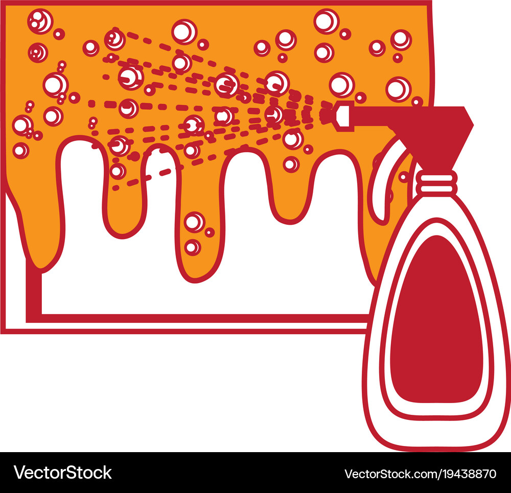 Cleaning Spray Bottle Icon Royalty Free Vector Image