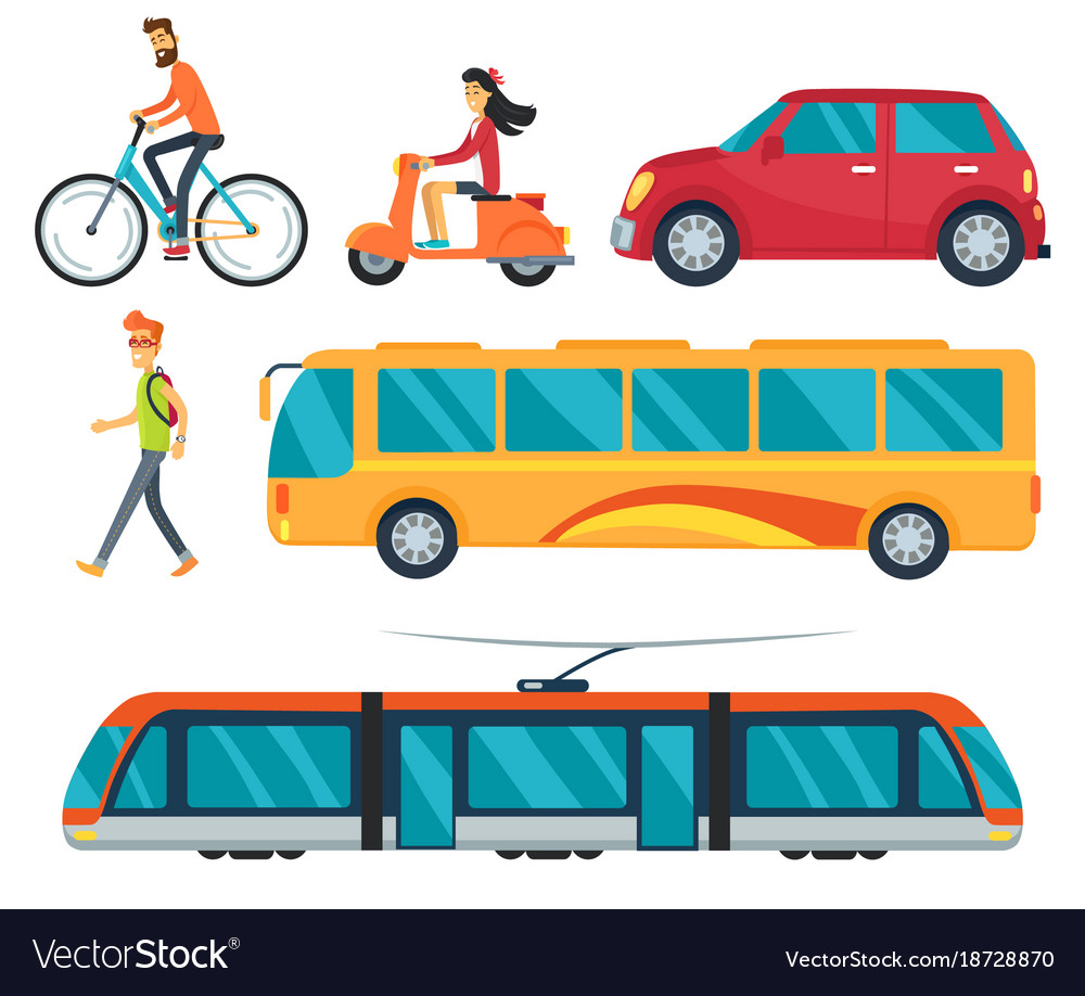 different types of transportation