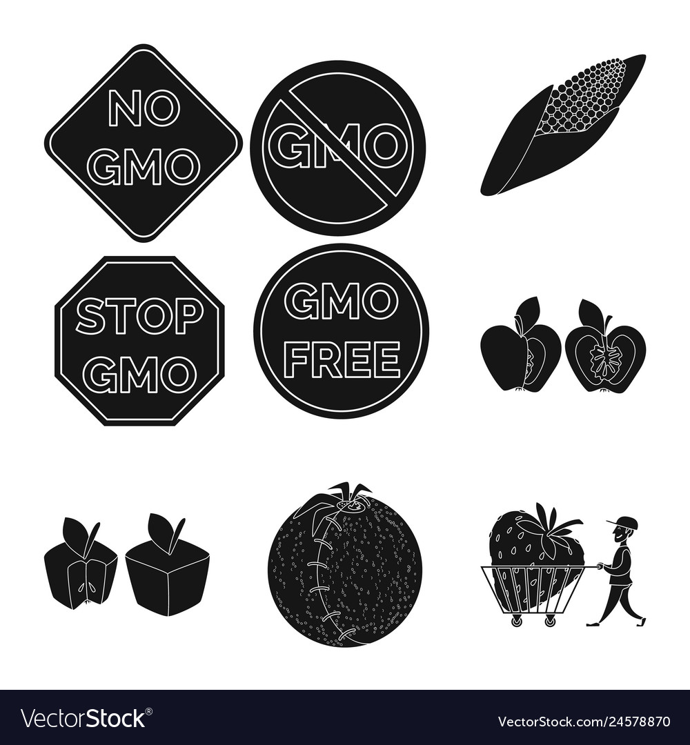 Isolated object of quality and laboratory logo Vector Image Isolated object of quality and laboratory logo