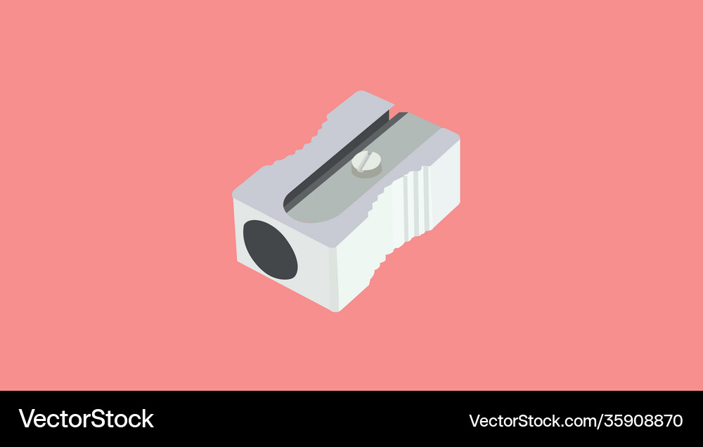 Pencil sharpener Royalty Free Vector Image - VectorStock