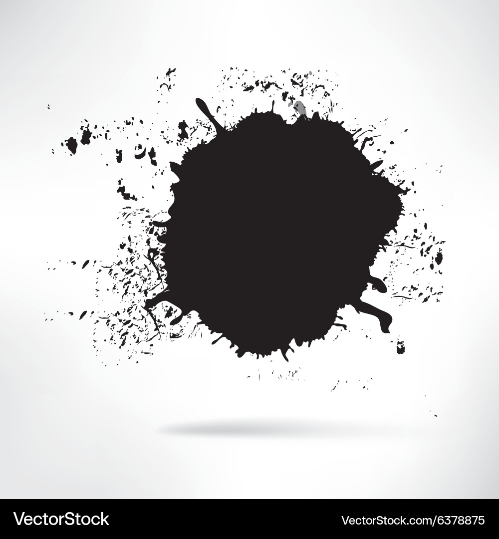 Abstract background with splash Royalty Free Vector Image