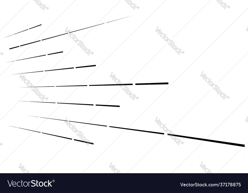 Dashed dynamic lines stripes 3d vector image Dashed dynamic lines stripes 3d