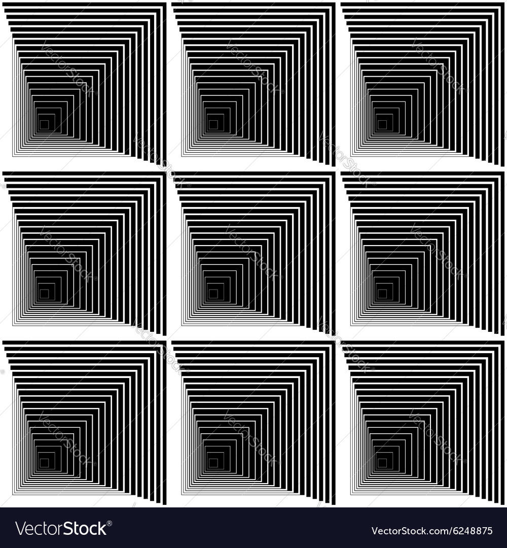 Design seamless monochrome square pattern