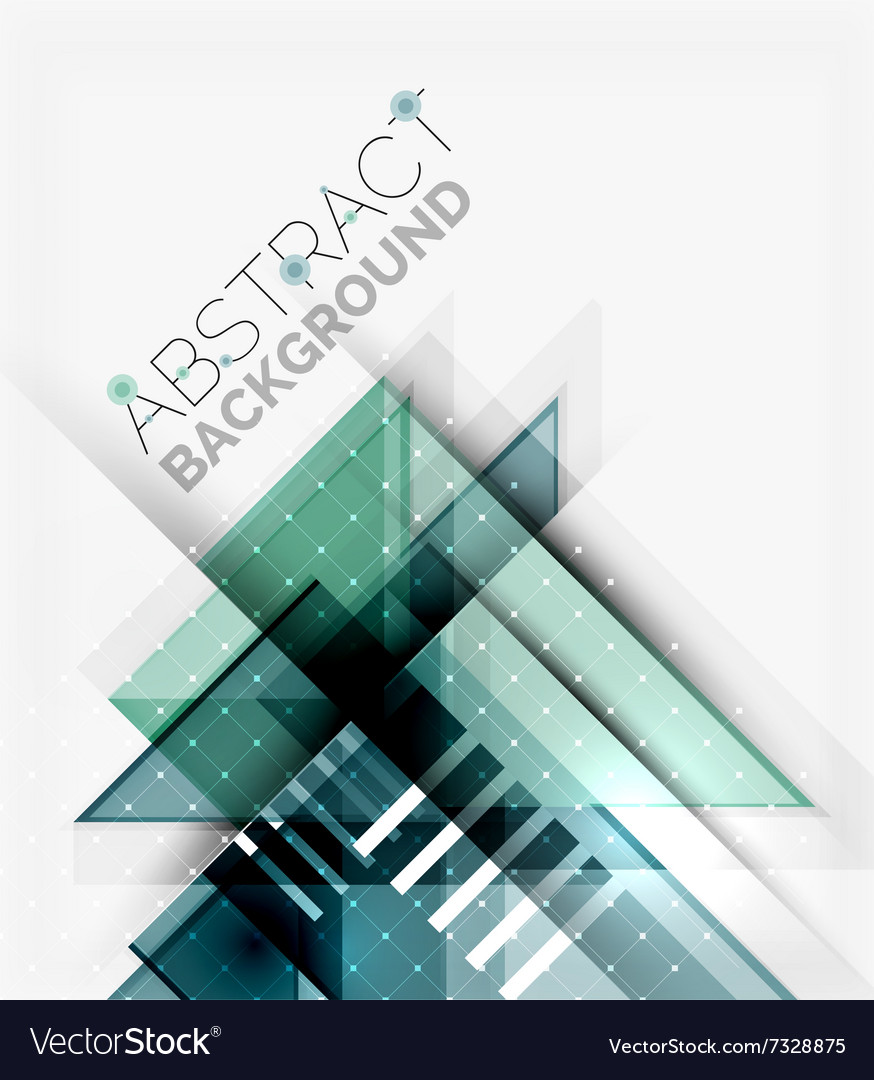 Geometric Triangle Backdrop