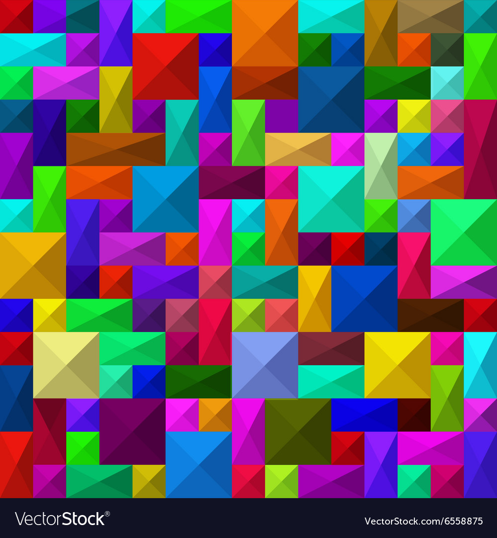 Modern Geometric Square Pattern