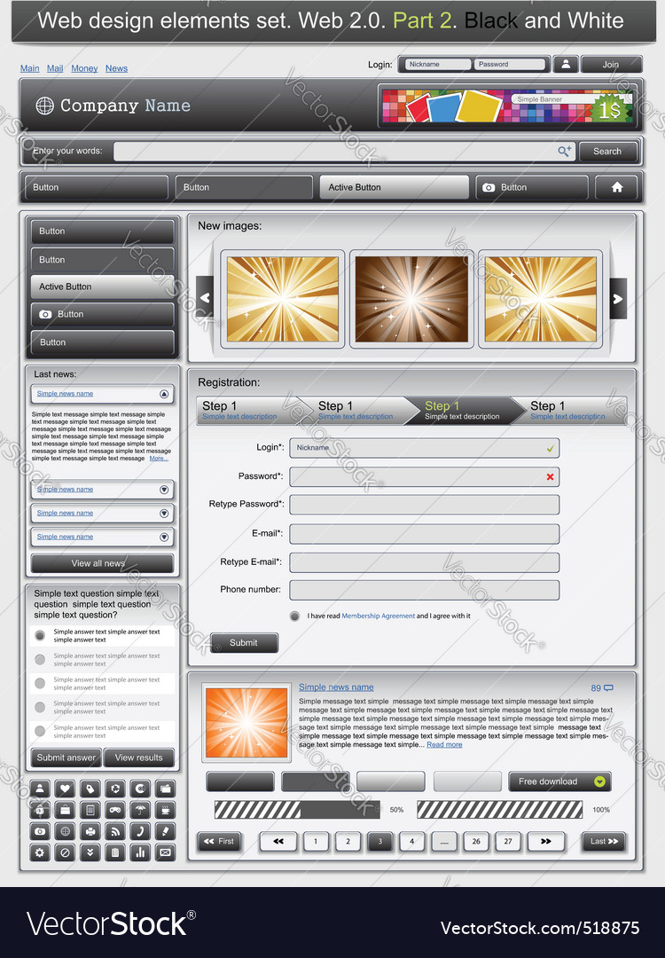 Web design