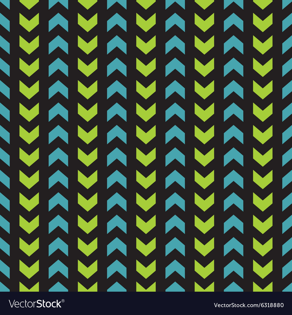 Geometric Zigzag Tile Pattern