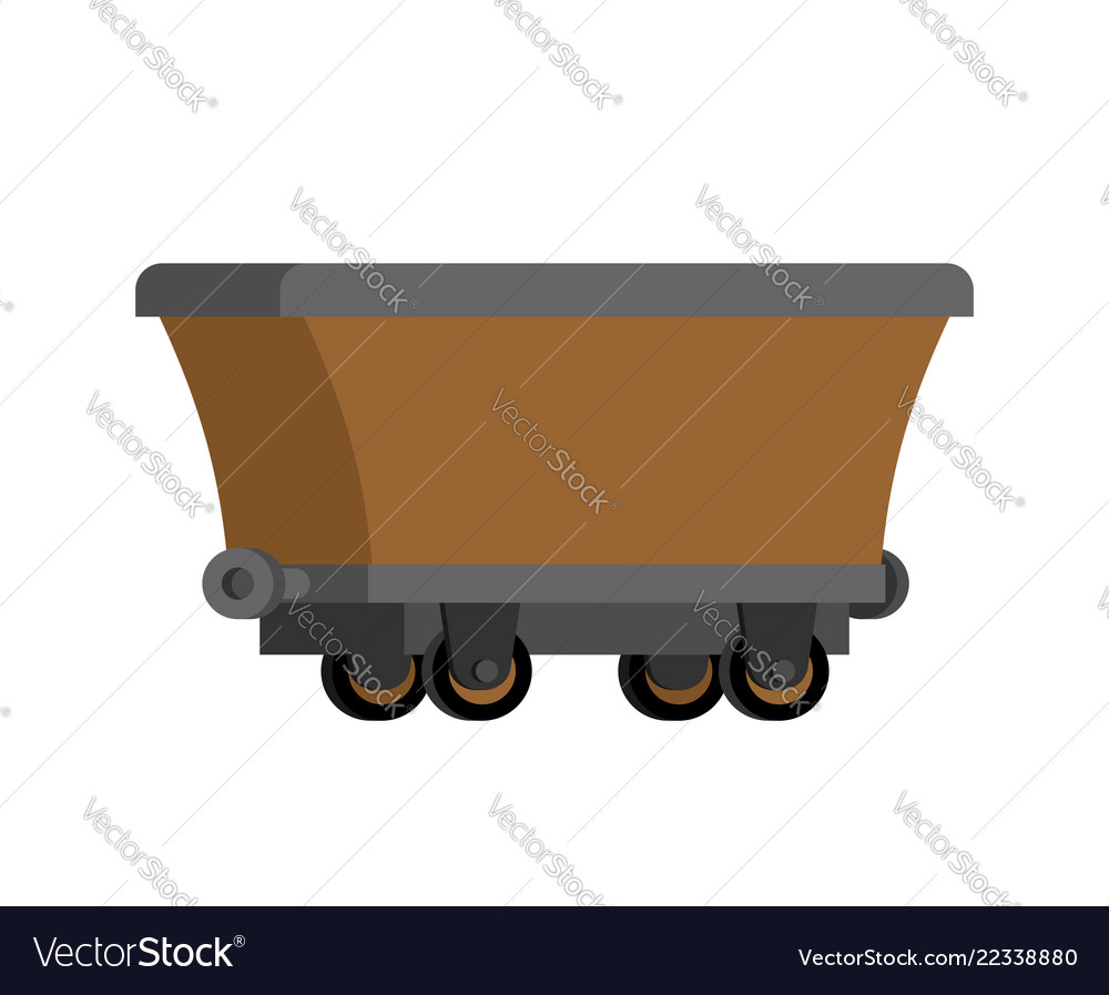 Mining Cart - Empty Trolley