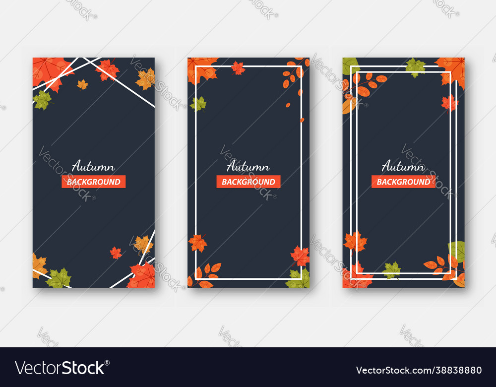 Set abstract backgrounds with copy space