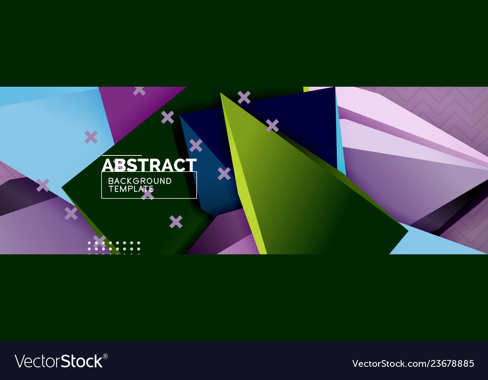 3d triangular shapes abstract background vector image 3d triangular shapes abstract background
