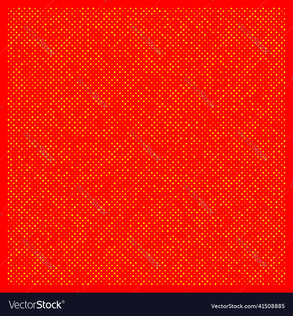 Popart dutone red-yellow texture pattern vector image Popart dutone red-yellow texture pattern