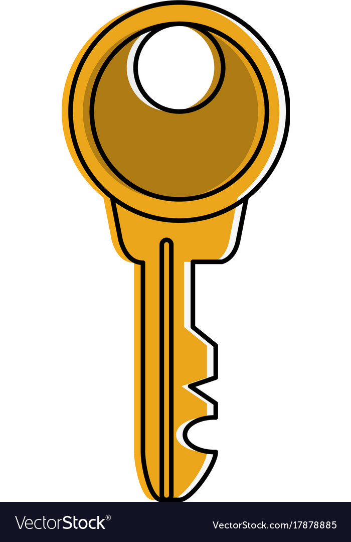 Single key icon image