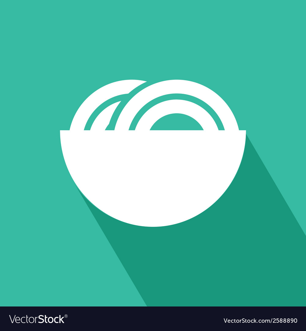 Abstract isolated object allusive to japanese