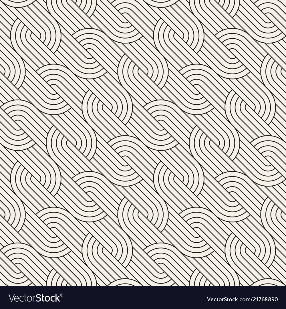 Geometric Striped Pattern