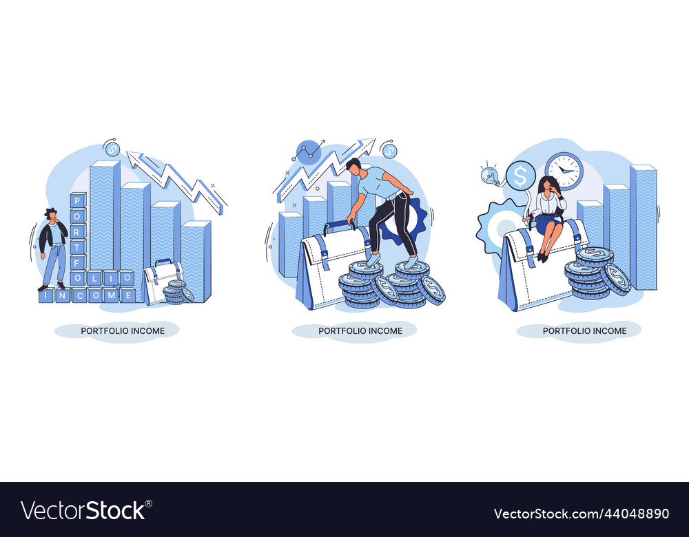 Investment portfolio with dollars or currency buy