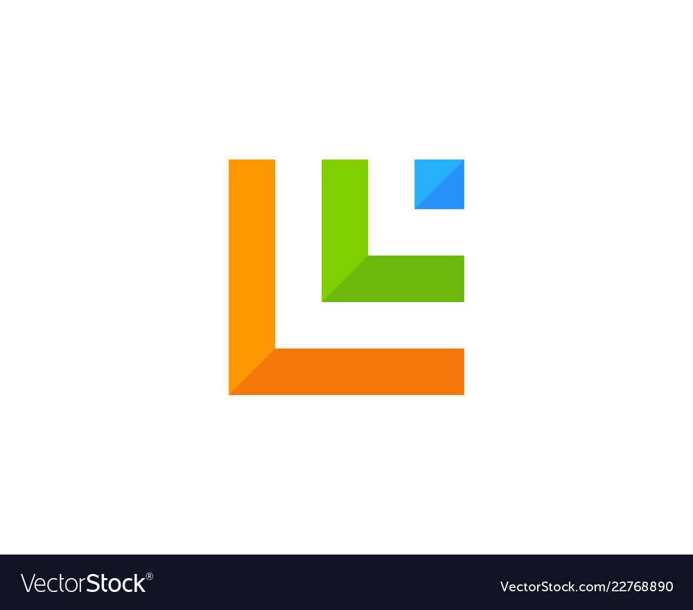Letter l logo icon design