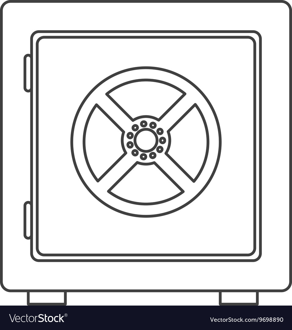 Safe box icon