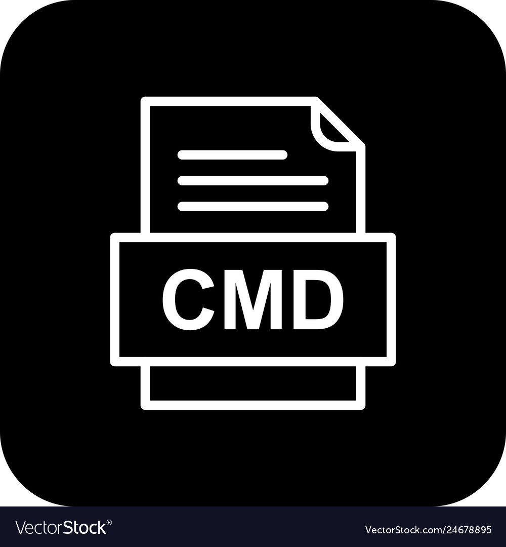 Cmd file document icon