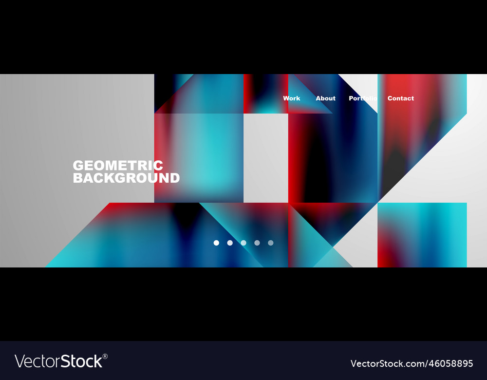 Dynamic lines triangles rectangles geometric