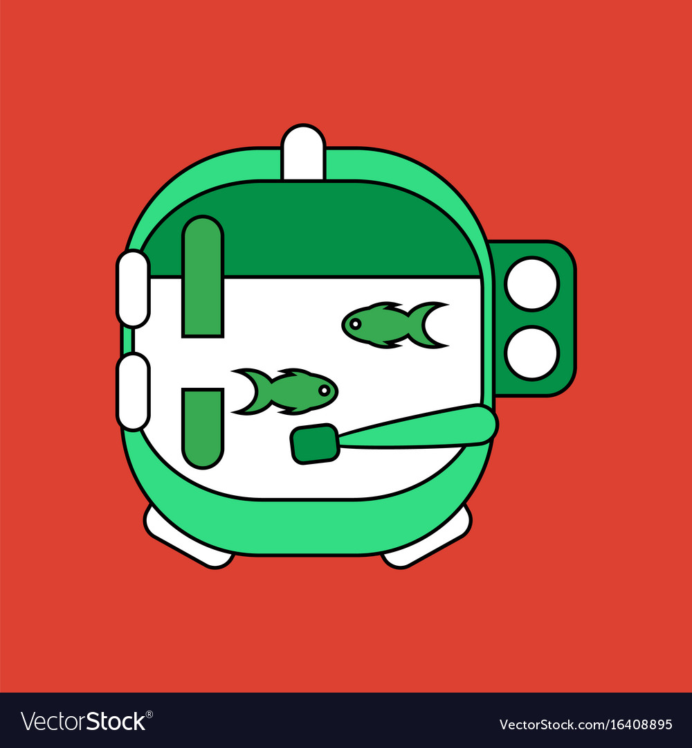 Flat icon design collection astronaut helmet