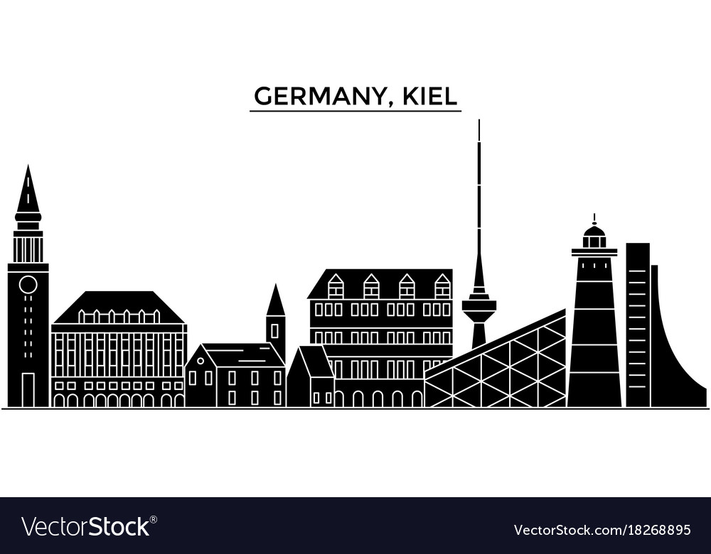 Germany kiel architecture city skyline