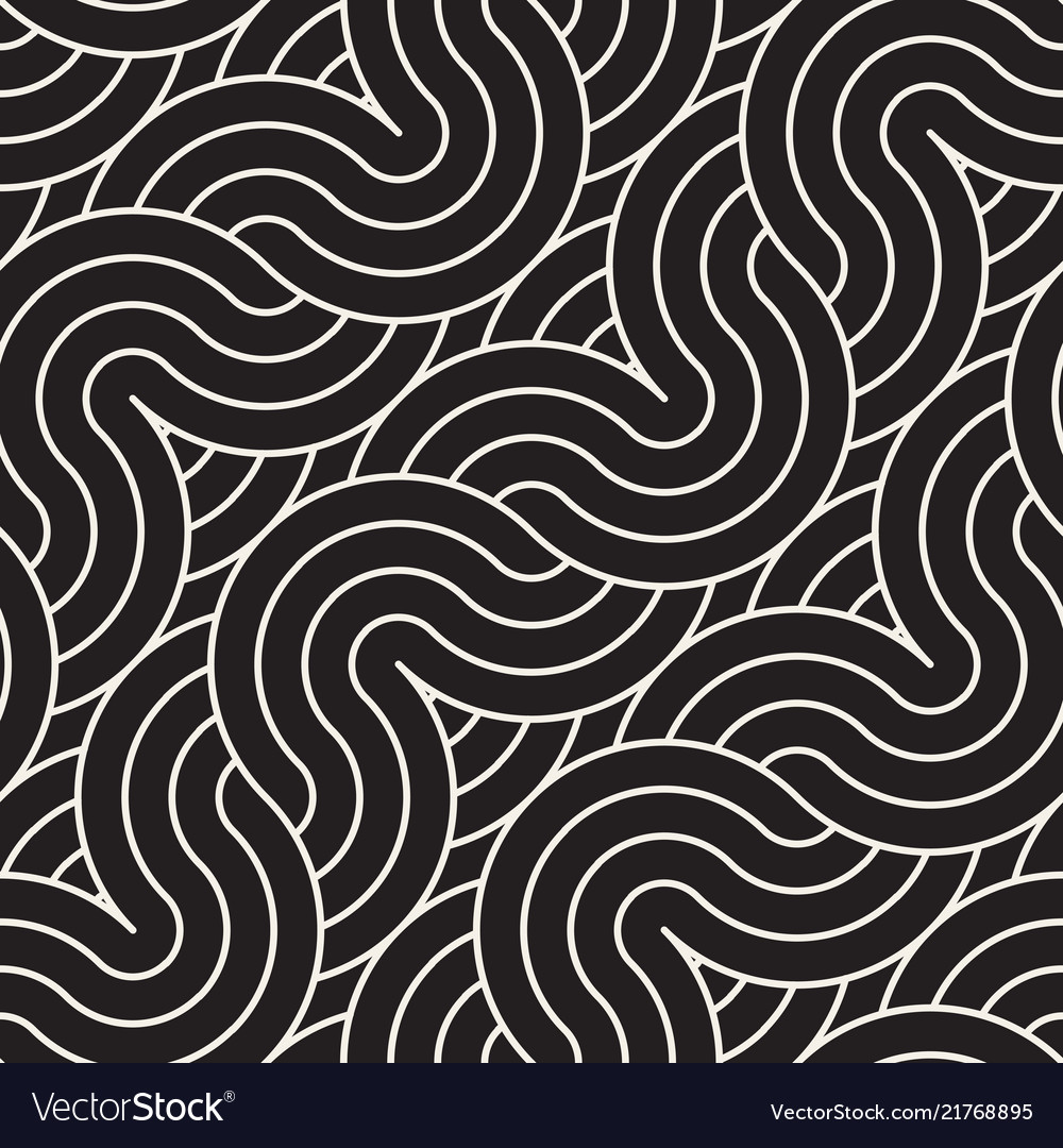 Modern Abstract Striped Pattern