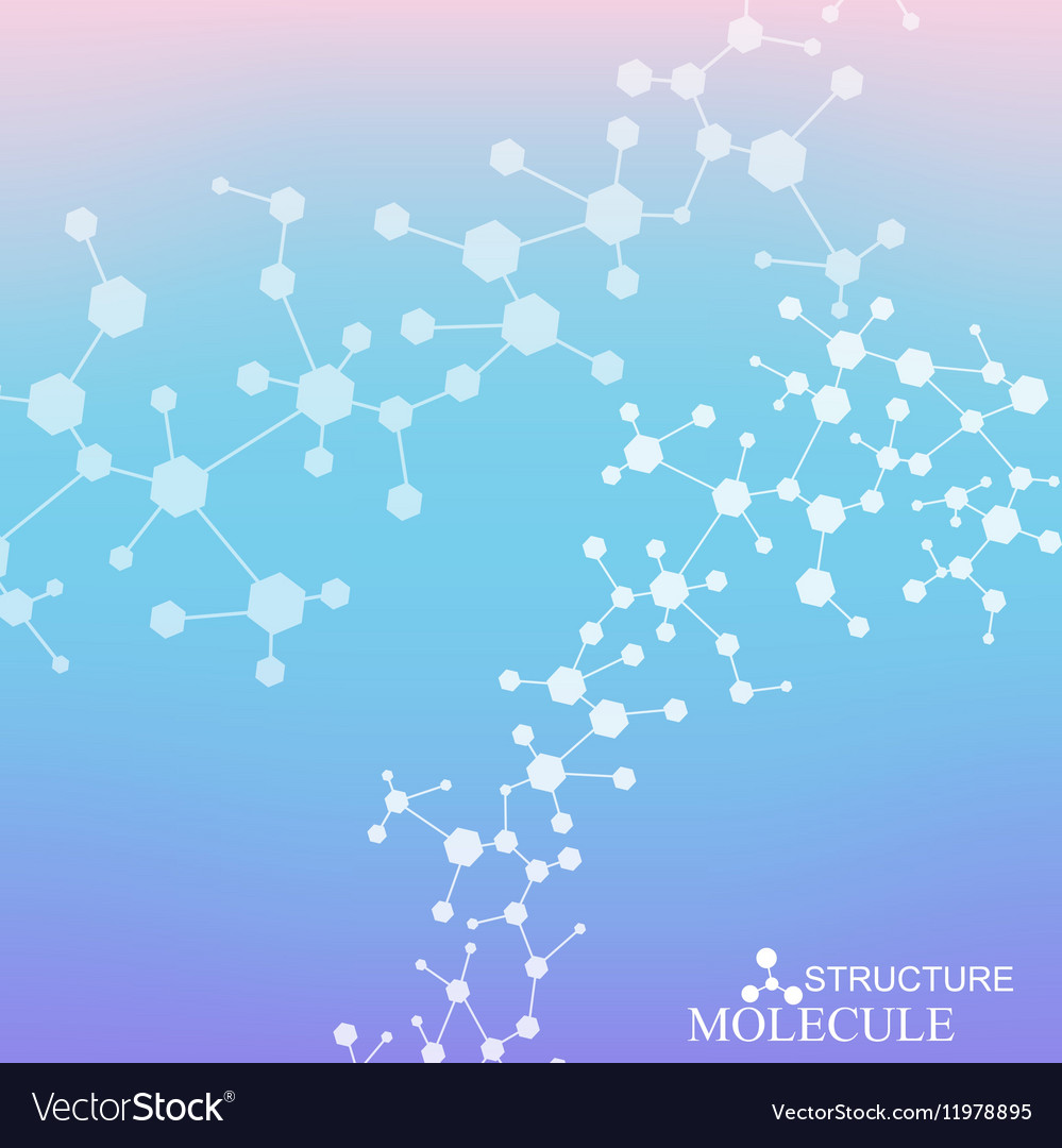 Structure molecule and communication dna atom