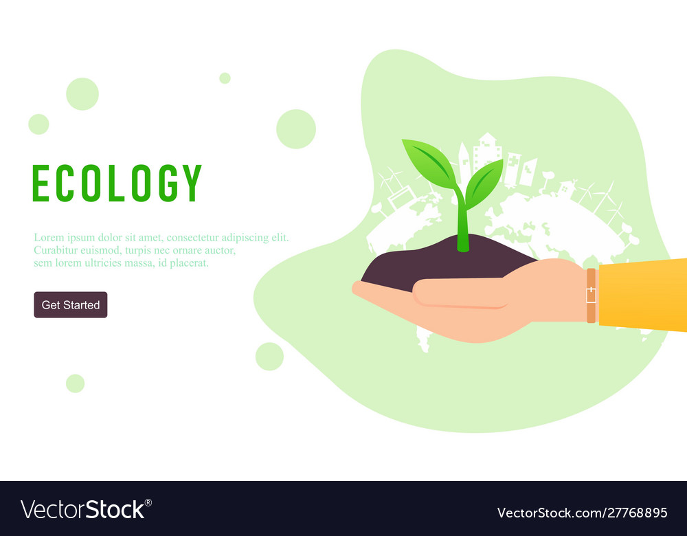 Web page design for recycling garbage
