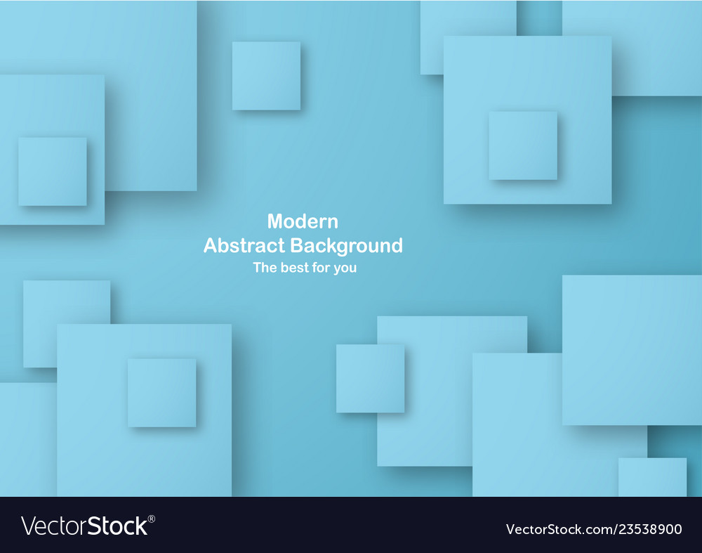 Abstract blue background in square shape