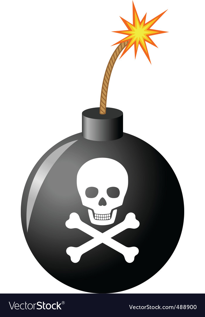 Bomb Royalty Free Vector Image - VectorStock