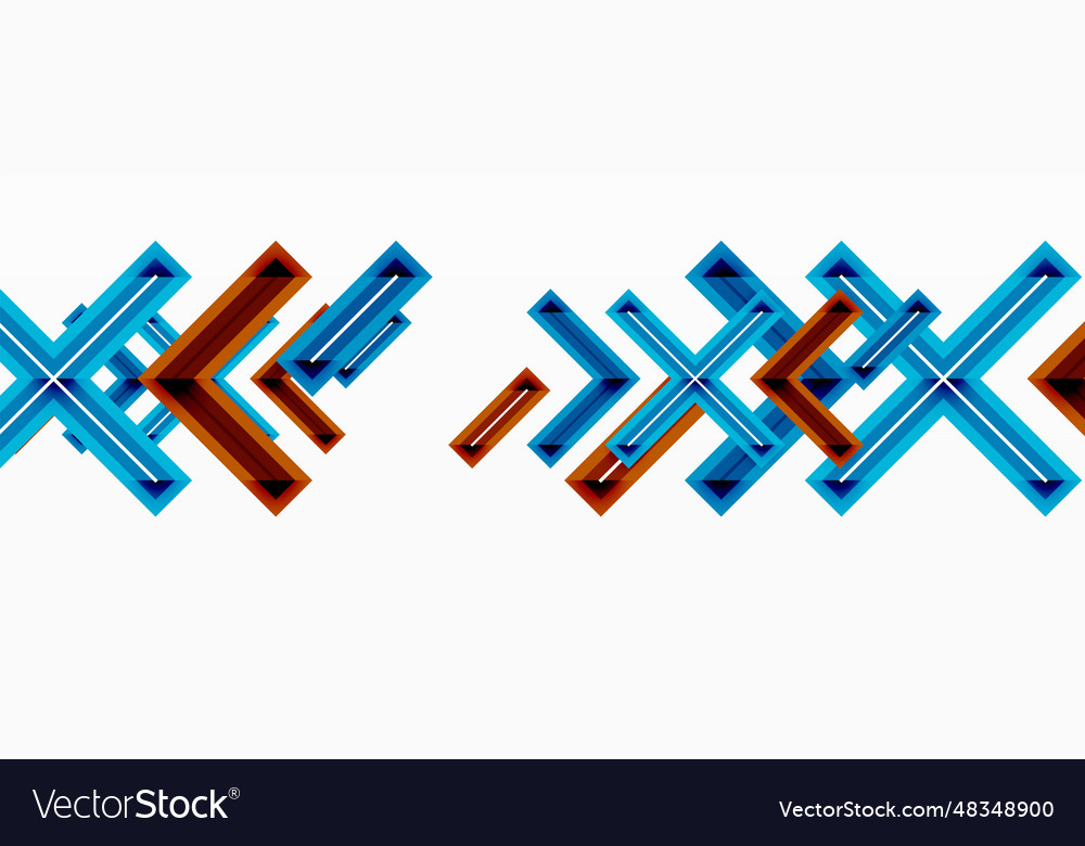 Cross line background minimal geometric template vector image Cross line background minimal geometric template